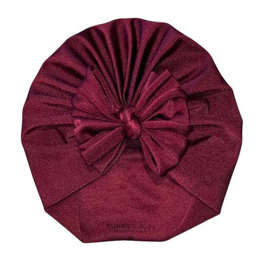 Elisabetta | Italia Burgundy | Swim Headwrap