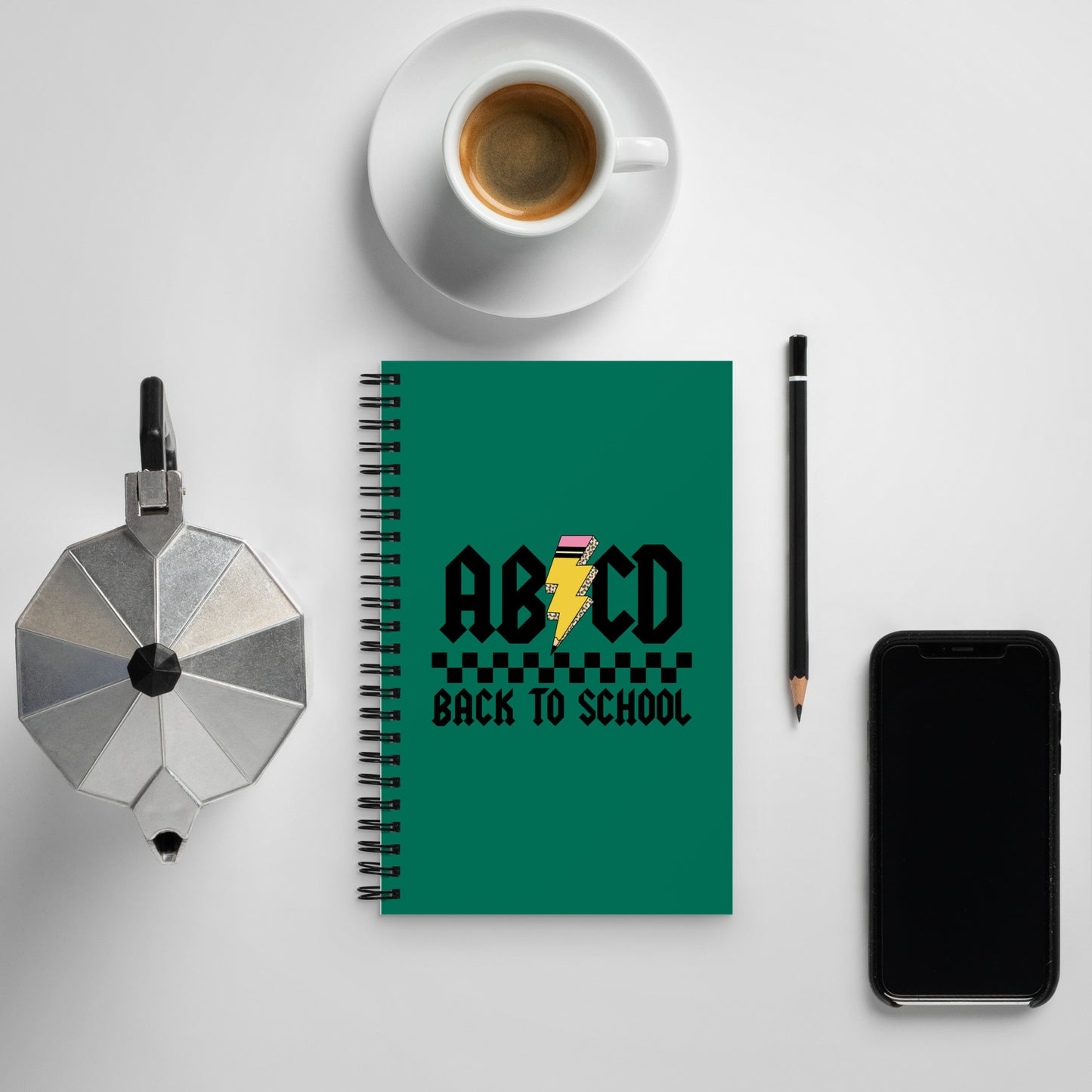 Spiral notebook - Tropical Rain - 140 Pages