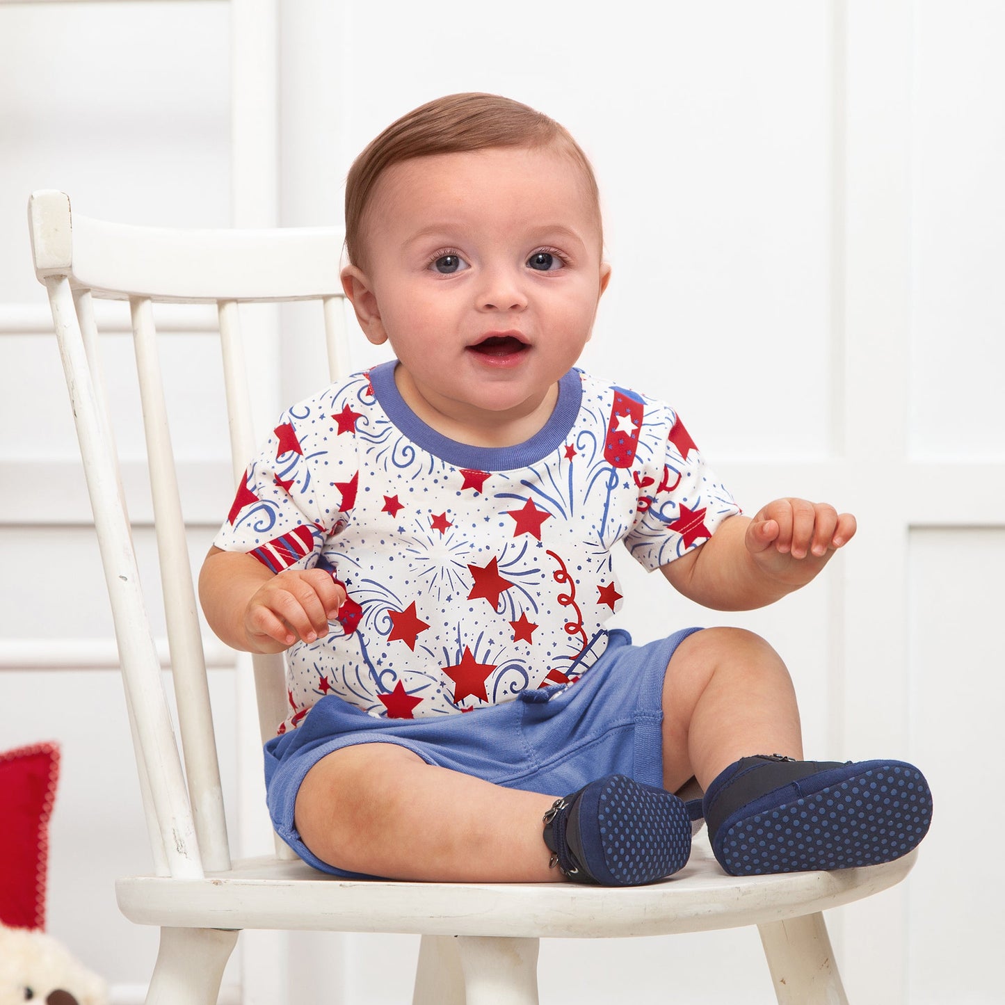 Patriotic Boy's Tee & Shorts Set