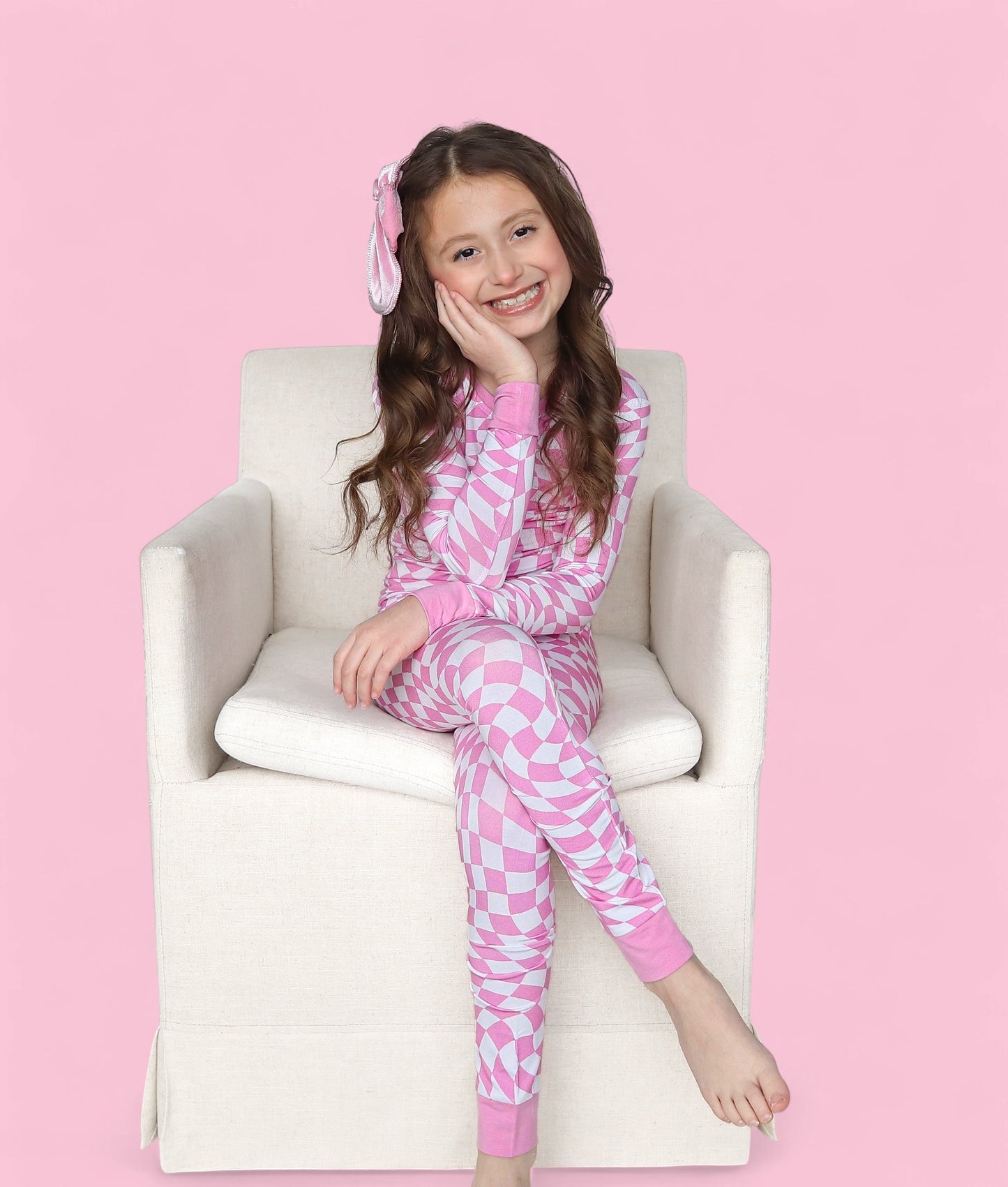 BUBBLEGUM WAVY CHECKERS DREAM SET