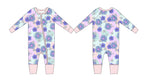 Blake - Floral Zippy Zipper Romper