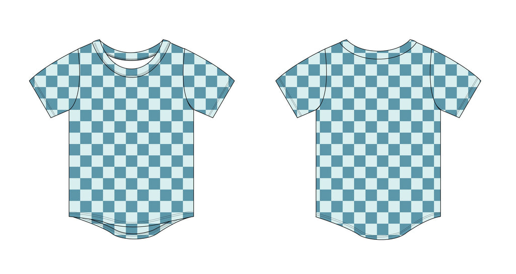 Honolulu Checker  - Everyday Tee