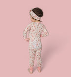 BUNNIES AND BOWS DREAM ZIPPER ROMPER