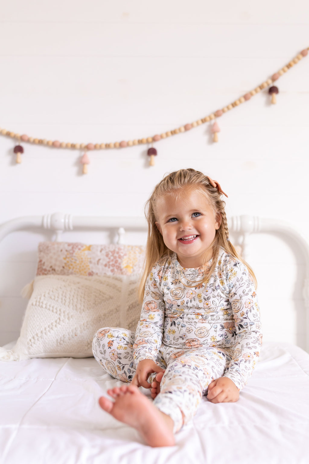 Pastel Petals 2pc Modal Pajamas Floral Set
