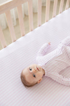 Pink Stripes - Zippy Zipper Romper