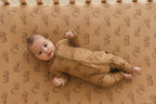 Construction (ribbed) Farm - Zippy Zipper Romper
