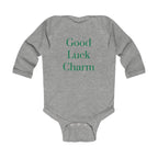 Good Luck Charm Infant Long Sleeve Bodysuit - St. Patrick's Day Baby Outfit