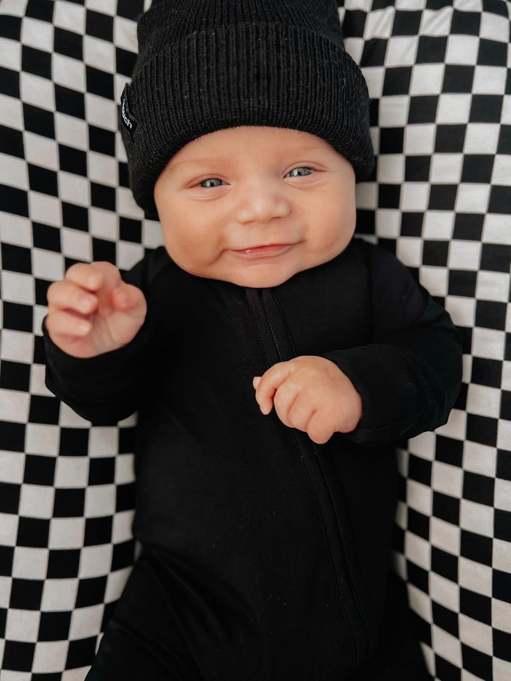 BLACK DREAM ZIPPER ROMPER