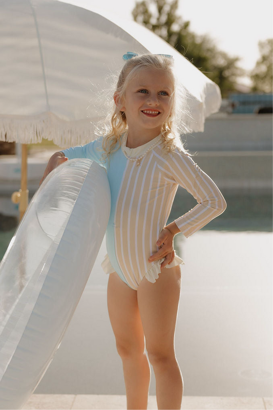 Girl Long Sleeve Swimsuit | Surf & Sand