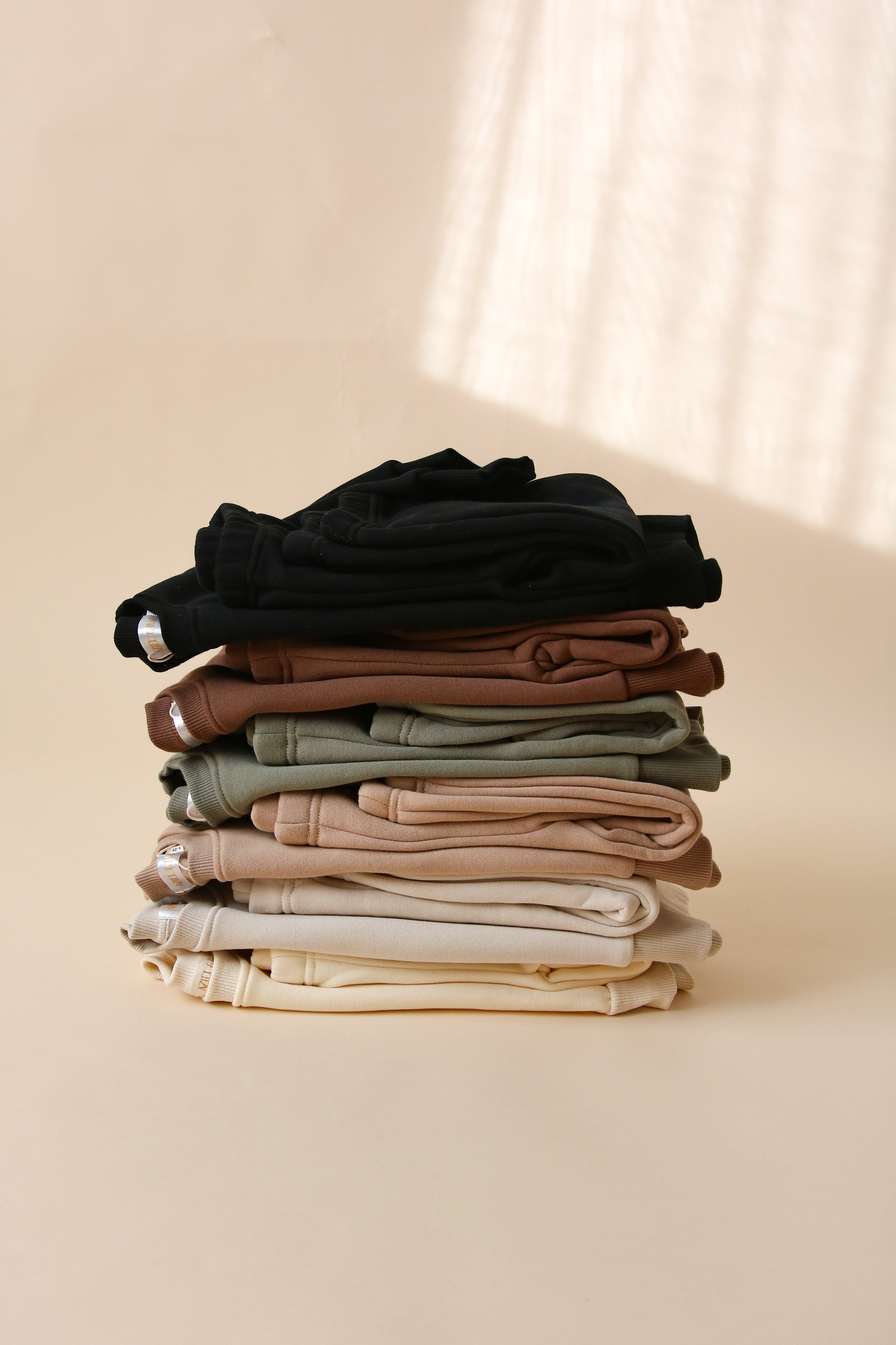 Baby Toddler Kids Fleece Sweat Set Outfit | Earthy Tones