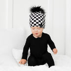 BLACK DREAM ZIPPER ROMPER