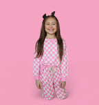 BUBBLEGUM CHECKERS DREAM JOGGER