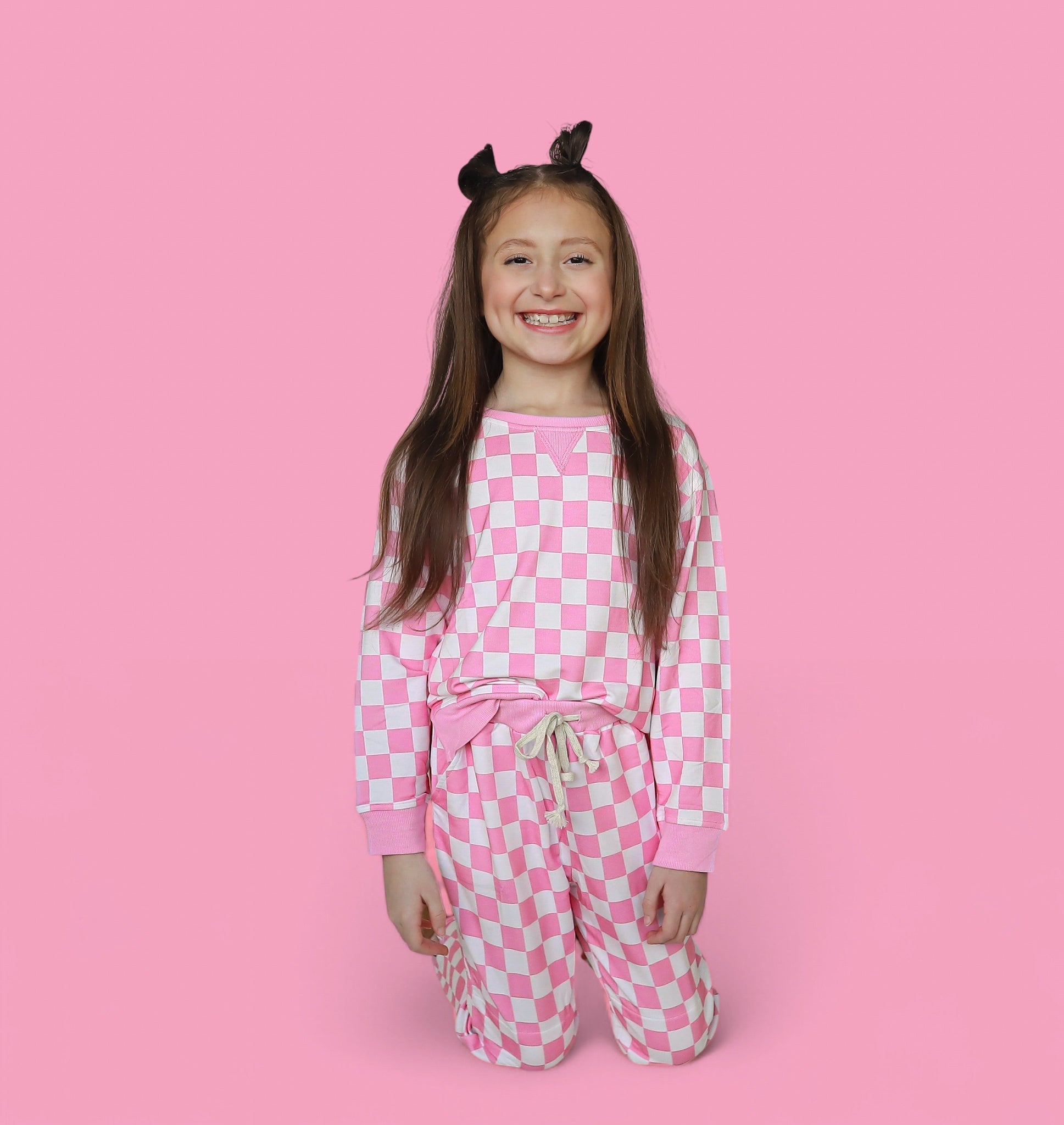 BUBBLEGUM CHECKERS DREAM JOGGER