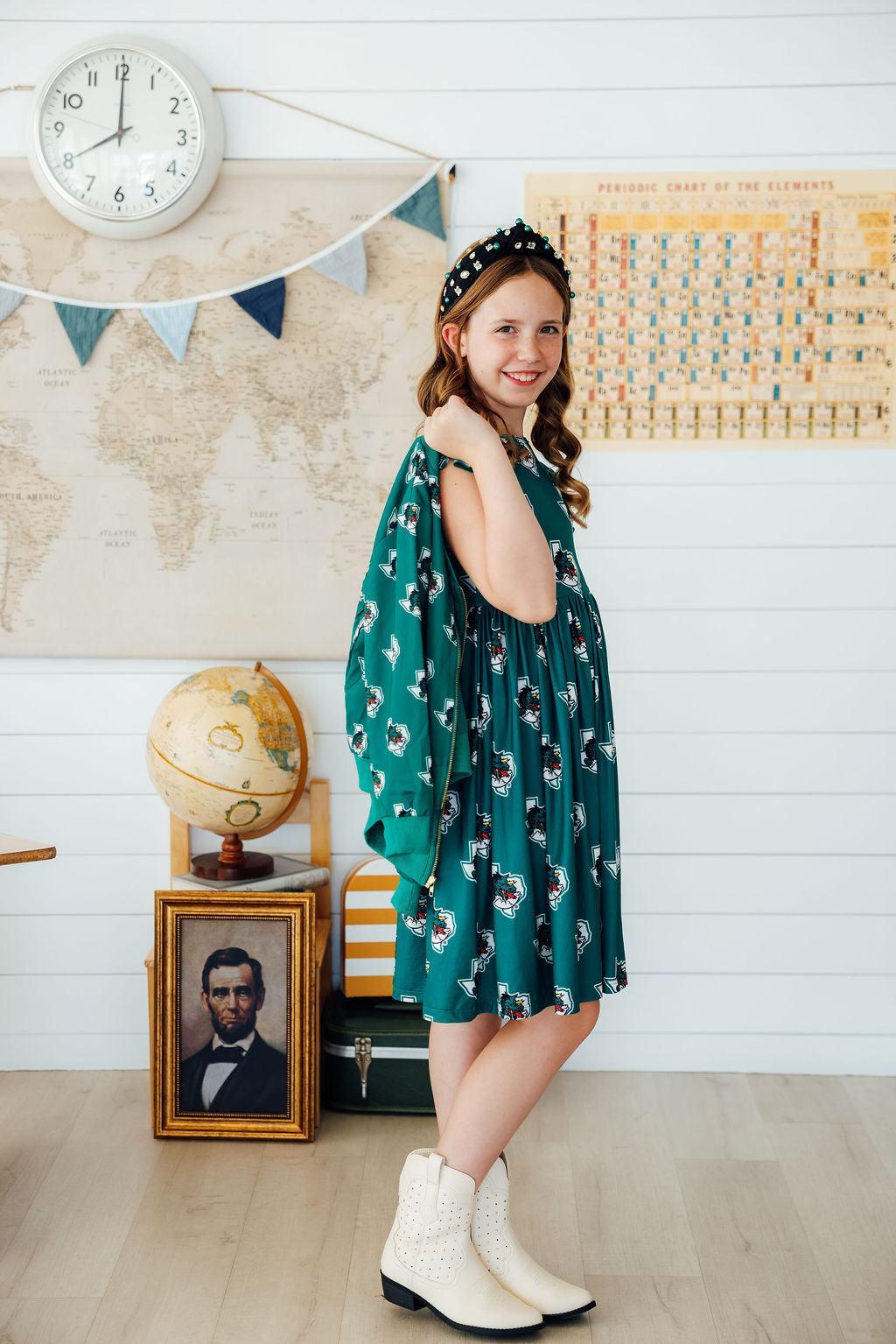 Southlake Carroll Dragons Flutter Twirl Dress