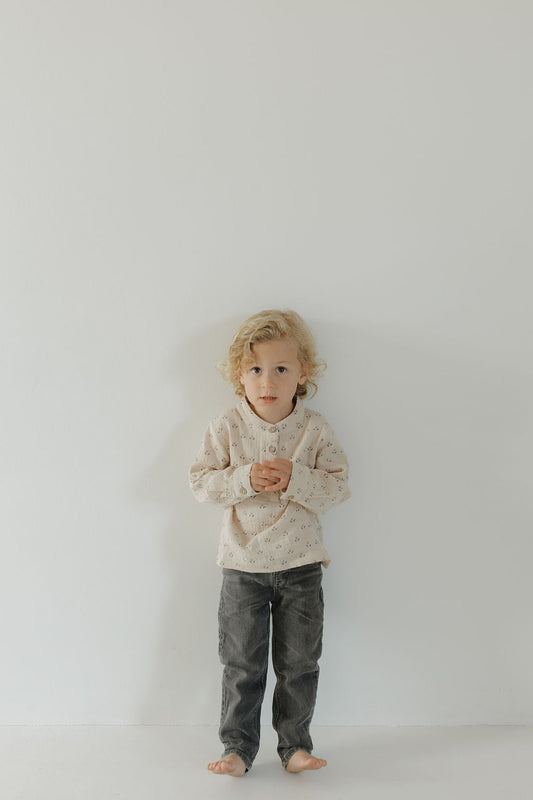 Muslin Button Up | Flora