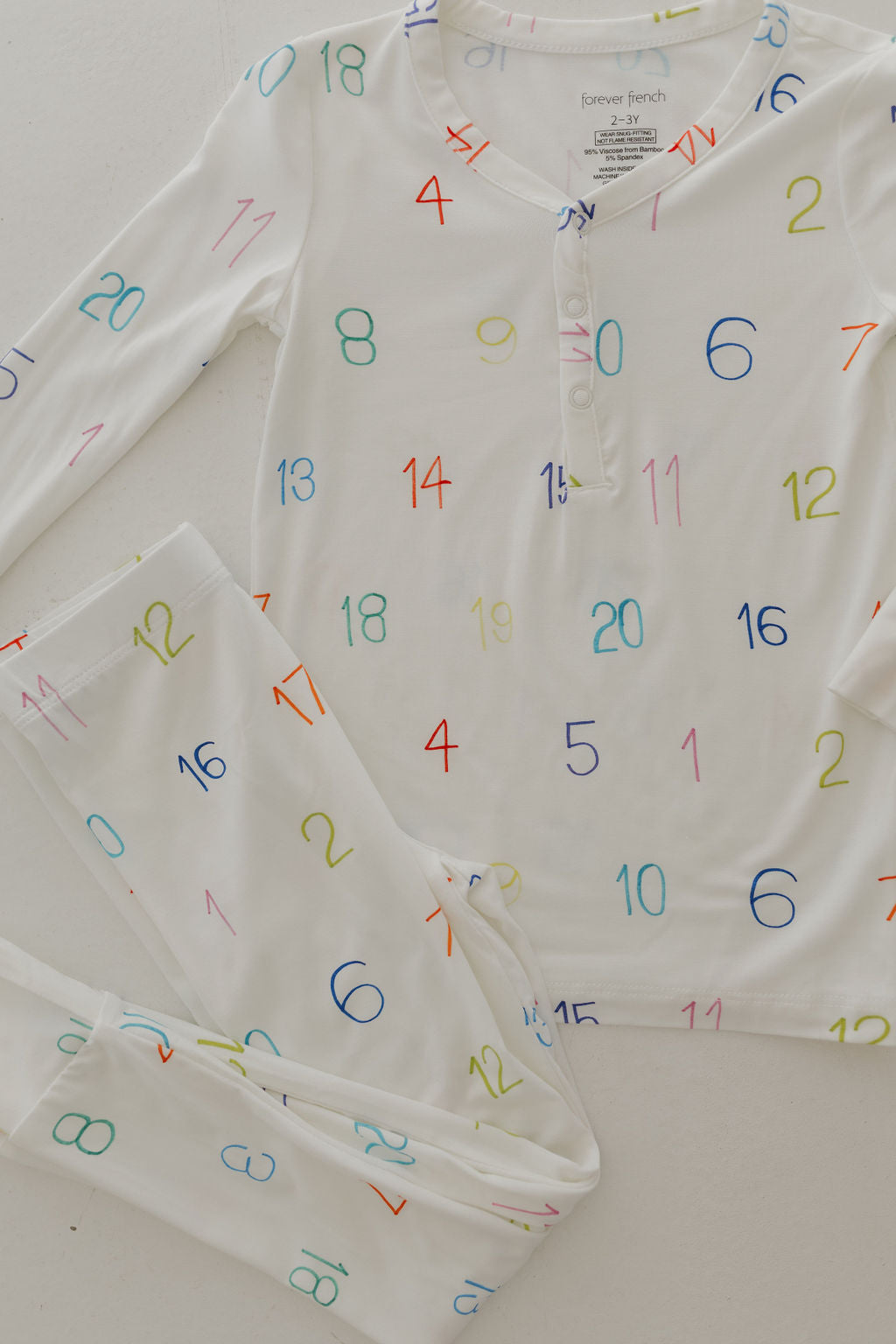 Bamboo Two Piece Pajamas Set | Autism Awareness | Charli Counts