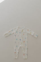 Bamboo Zip Pajamas Zipper Romper | Autism Awareness | Charli Counts