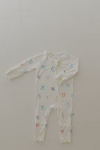 Bamboo Zip Pajamas Zipper Romper | Autism Awareness | Charli Counts