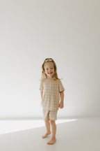 Bamboo Short Set | Grid