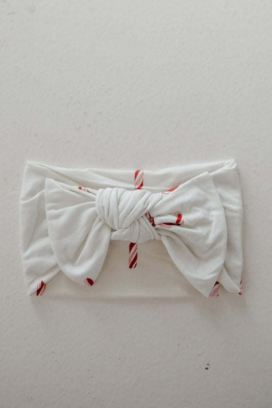 Bamboo Head Wrap | Candy Cane