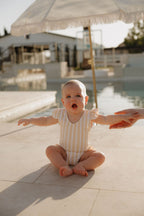 Girl Sleeveless Swimsuit | Sun Rays