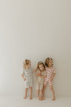 Bamboo Short Set | Grid