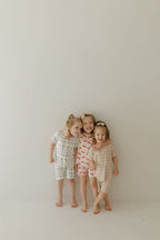 Bamboo Short Set | Grid