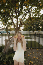 Girl Sleeveless Swimsuit | Sun Rays