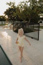 Girl Sleeveless Swimsuit | Sun Rays