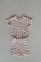 Bamboo Short Set | Sweetheart Cherries
