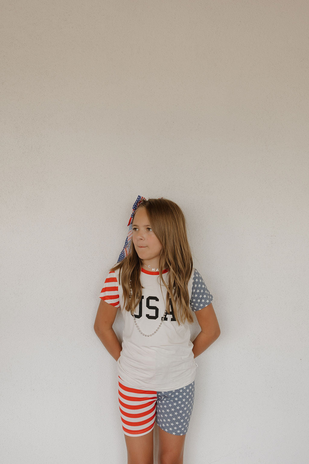 Bamboo Short Set | Stars & Stripes