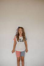 Bamboo Short Set | Stars & Stripes