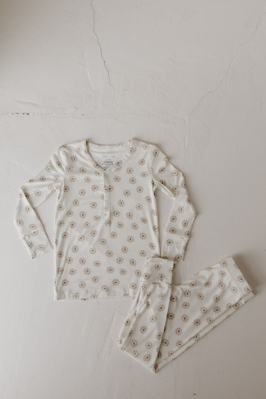 Bamboo Two Piece Pajamas | Daisy Fields Floral Set