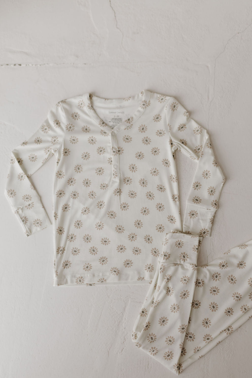 Bamboo Two Piece Pajamas | Daisy Fields Floral Set