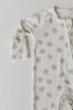 Bamboo Zip Pajamas | Daisy Fields Floral Zipper Romper