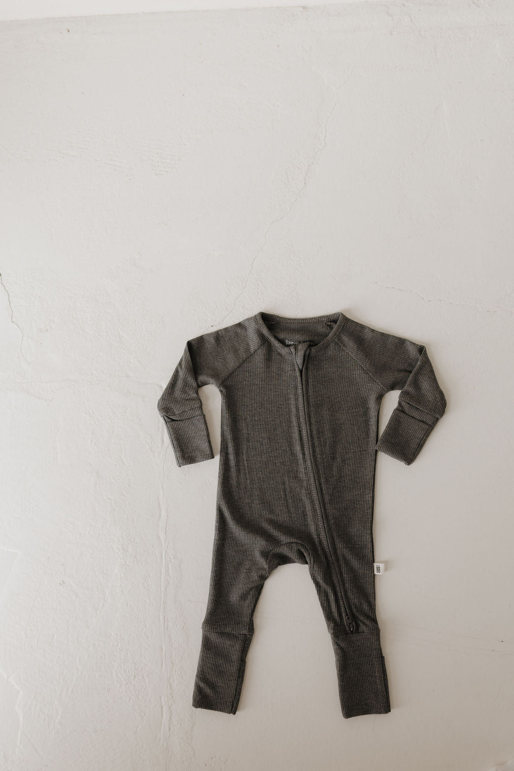 Bamboo Zip Pajamas | Shadow Zipper Romper