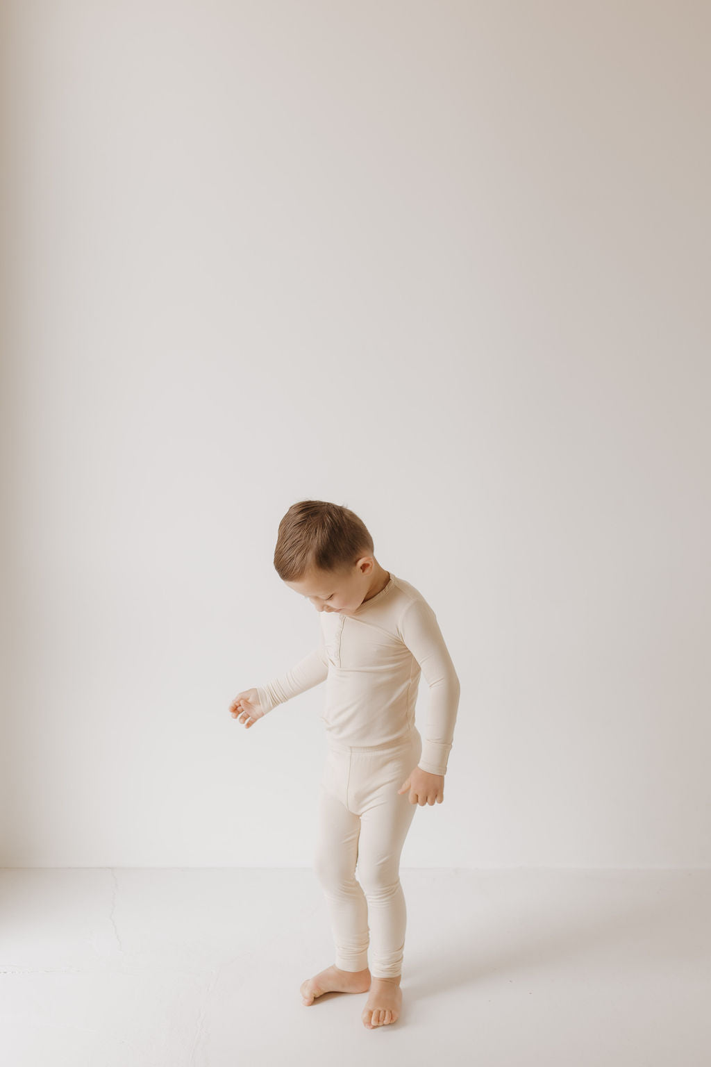 Bamboo Two Piece Pajamas Set | Bone