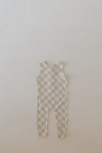 Harem Bamboo Romper | Checkerboard