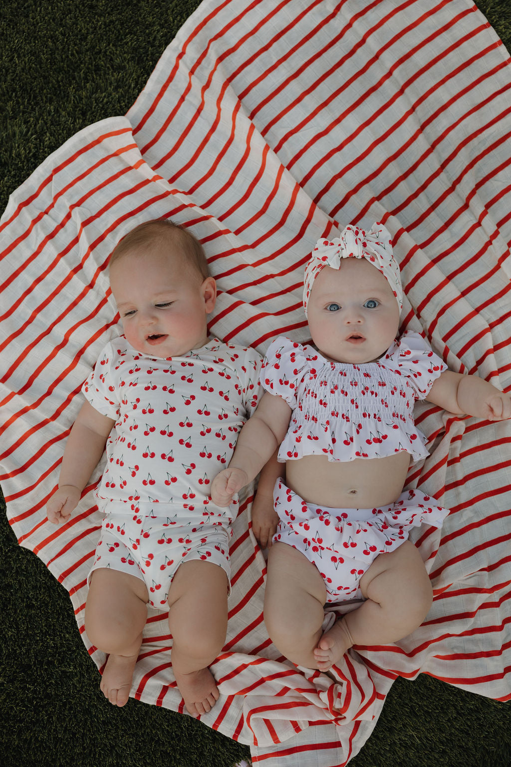 Two Piece Swimsuit | Sweetheart Cherries