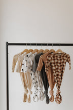 Bamboo Knotted Gown | Groovy Gingham