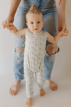 Harem Bamboo Romper | Coast