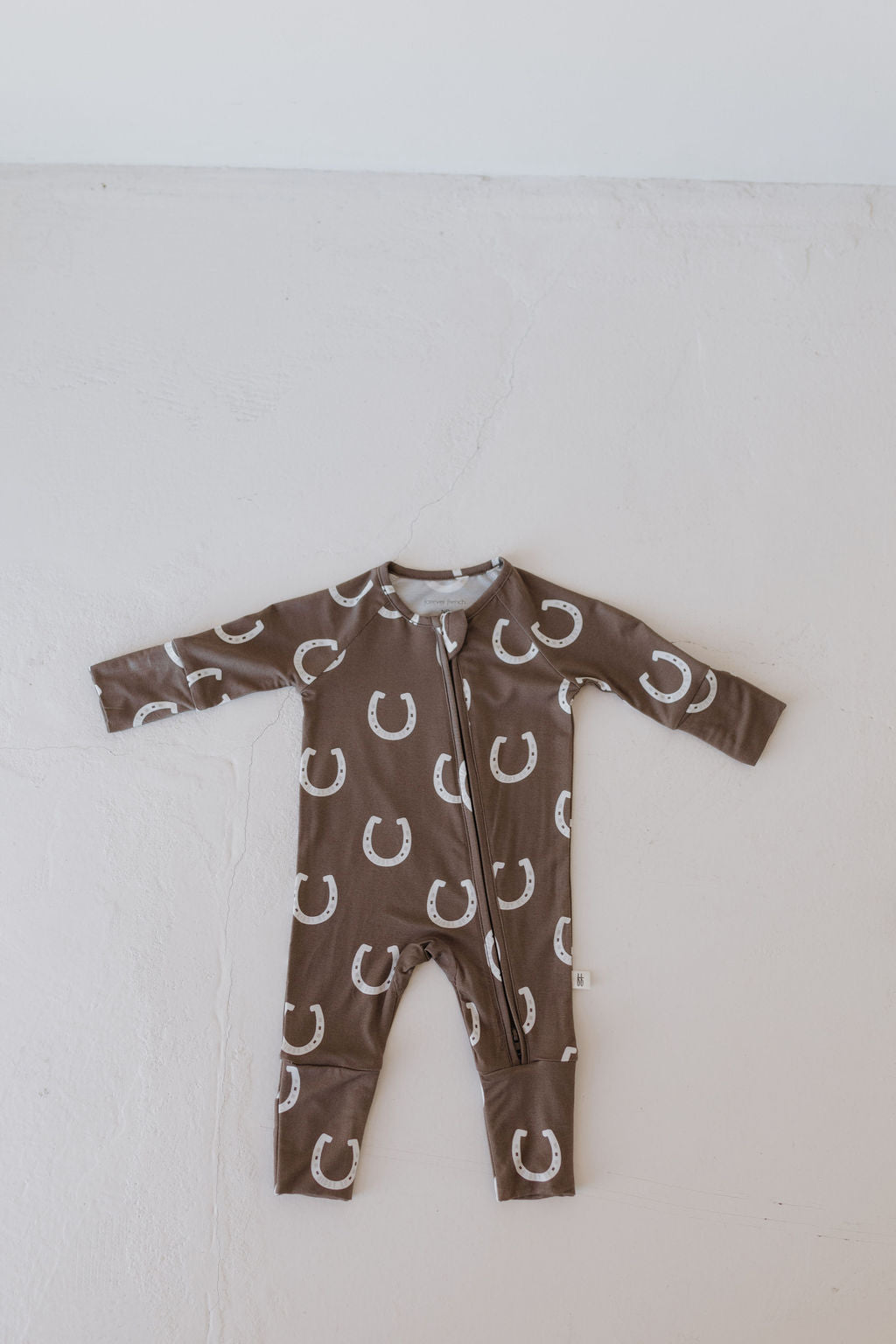 Bamboo Zip Pajamas Zipper Romper | Giddy Up