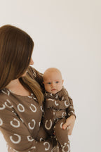 Bamboo Zip Pajamas Zipper Romper | Giddy Up