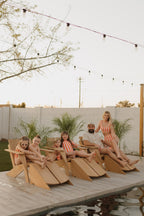 Girls Sleeveless Swimsuit | Poolside