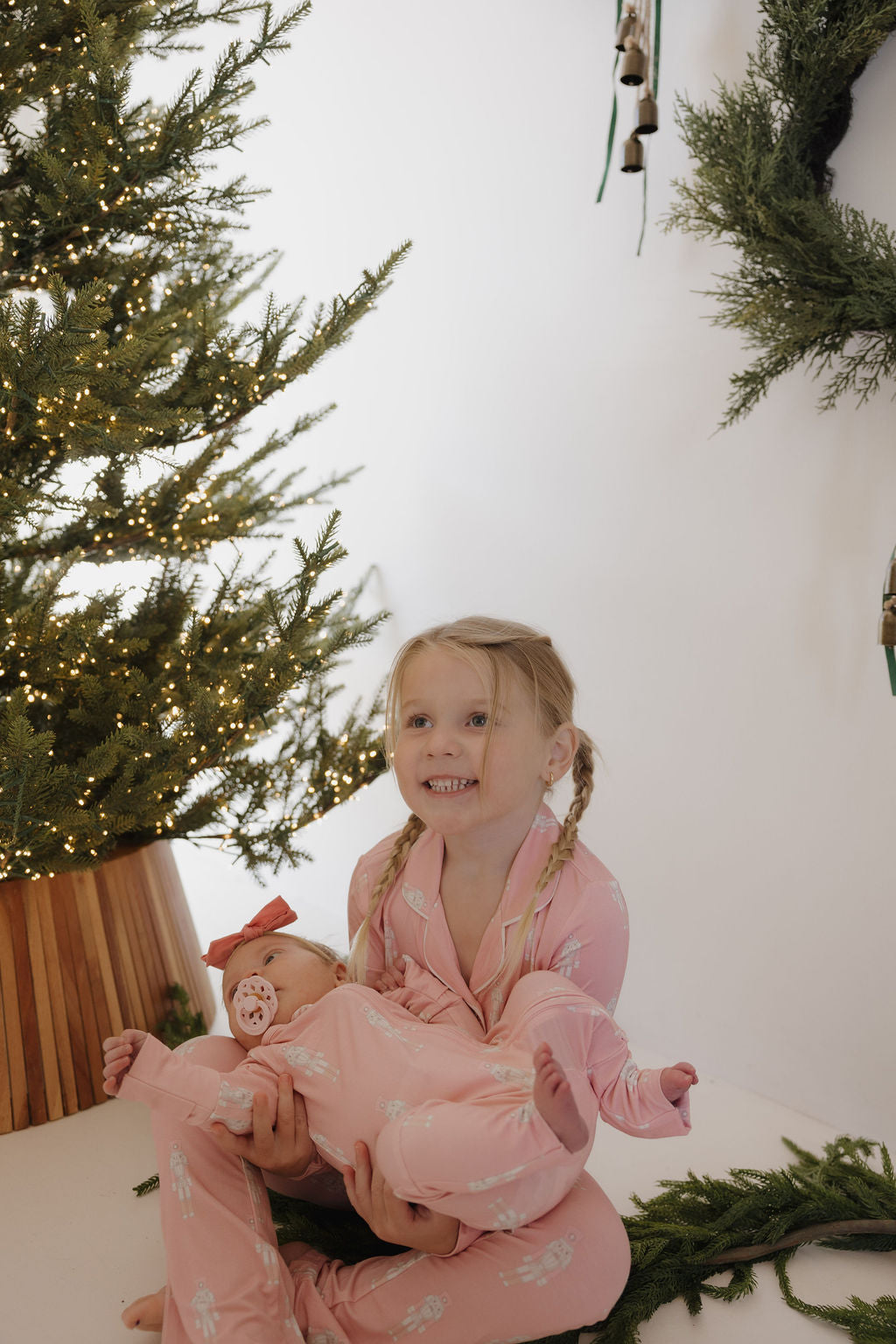 Toddler Bamboo Button Up Lounge Set | Nutcracker