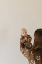 Bamboo Zip Pajamas Zipper Romper | Giddy Up
