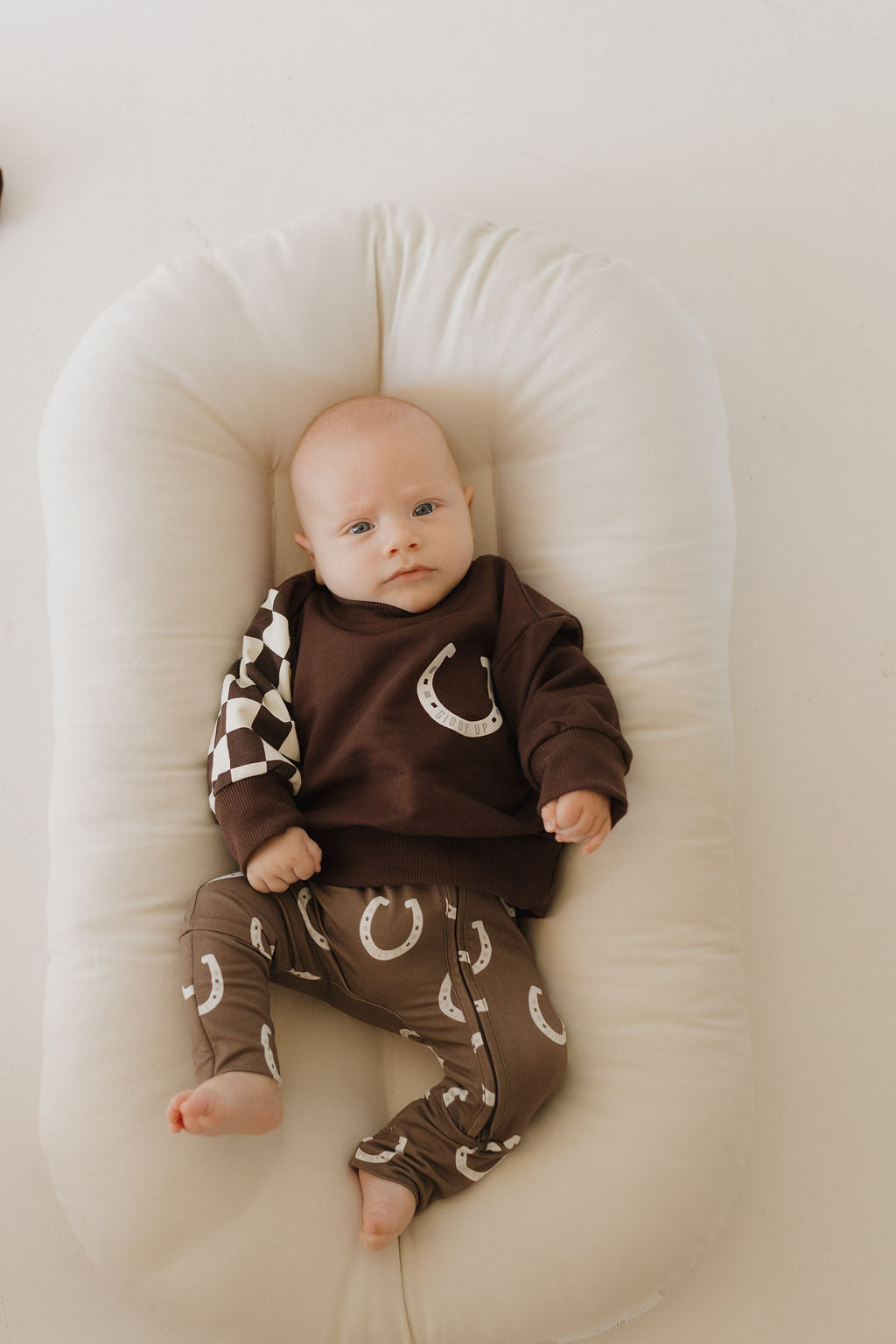 Bamboo Zip Pajamas Zipper Romper | Giddy Up