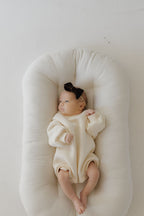 Sweatshirt Romper | Oat