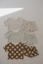French Terry Short Set | Coast