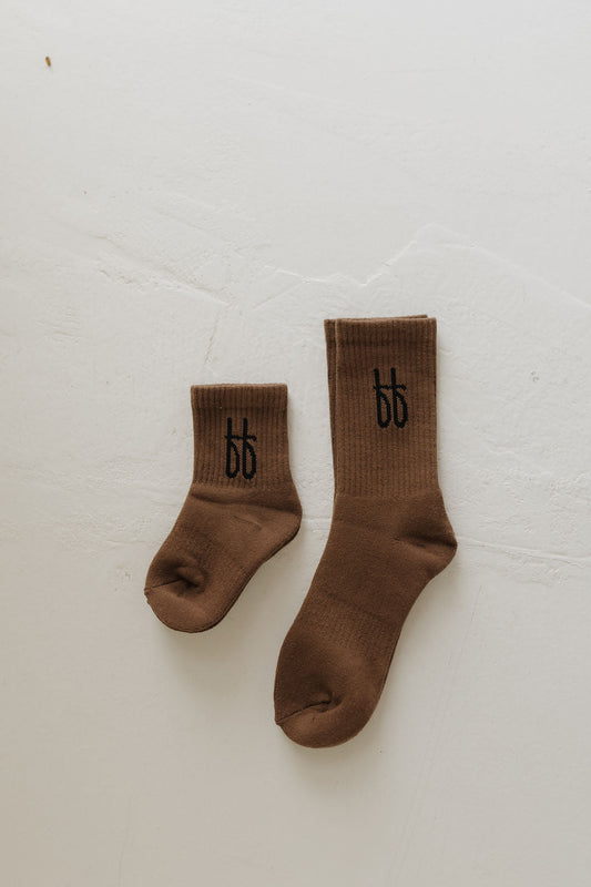 ff Crew Socks | Whiskey